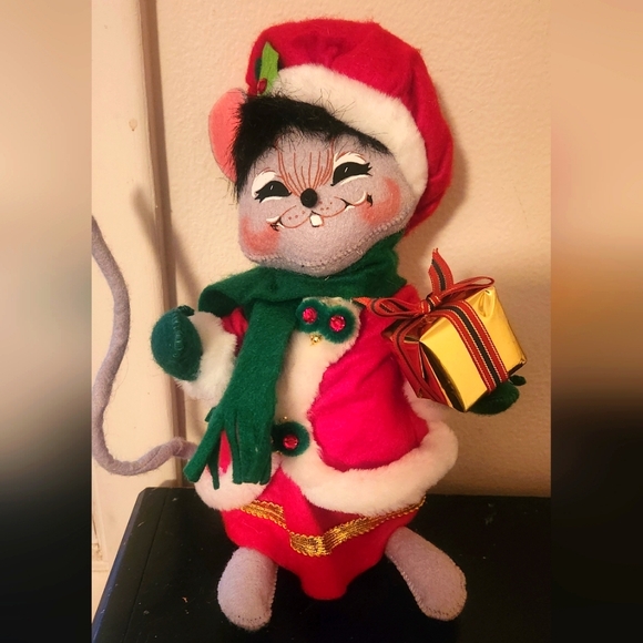 Annalee Christmas Mouse - Picture 1 of 3